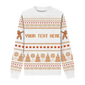 Gingerbread Cheer Christmas Sweater