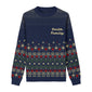 Fair Isle Christmas Sweater with Family Name