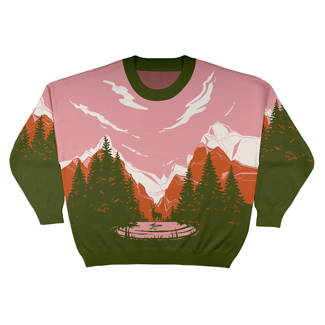 Unisex Plus Size Crewneck Sweater