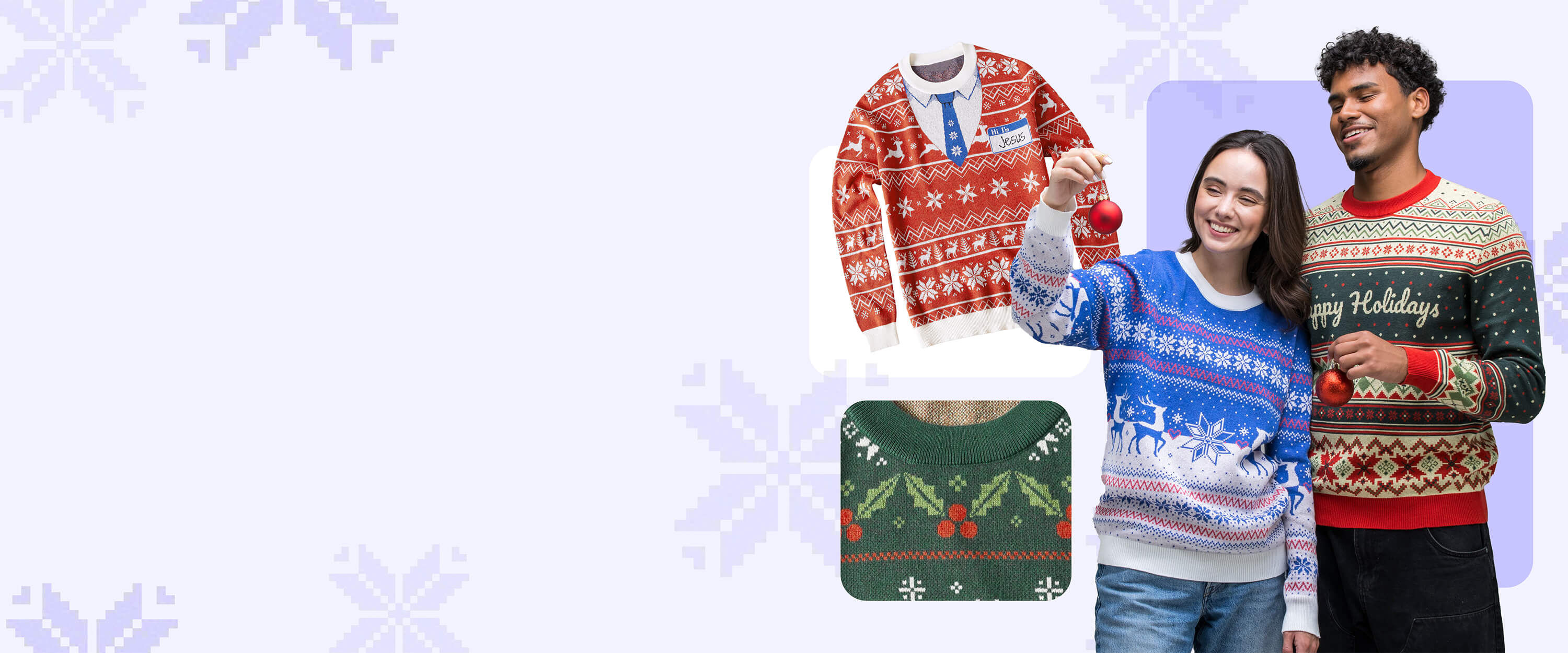 Custom Christmas sweaters: Personalized festive knits