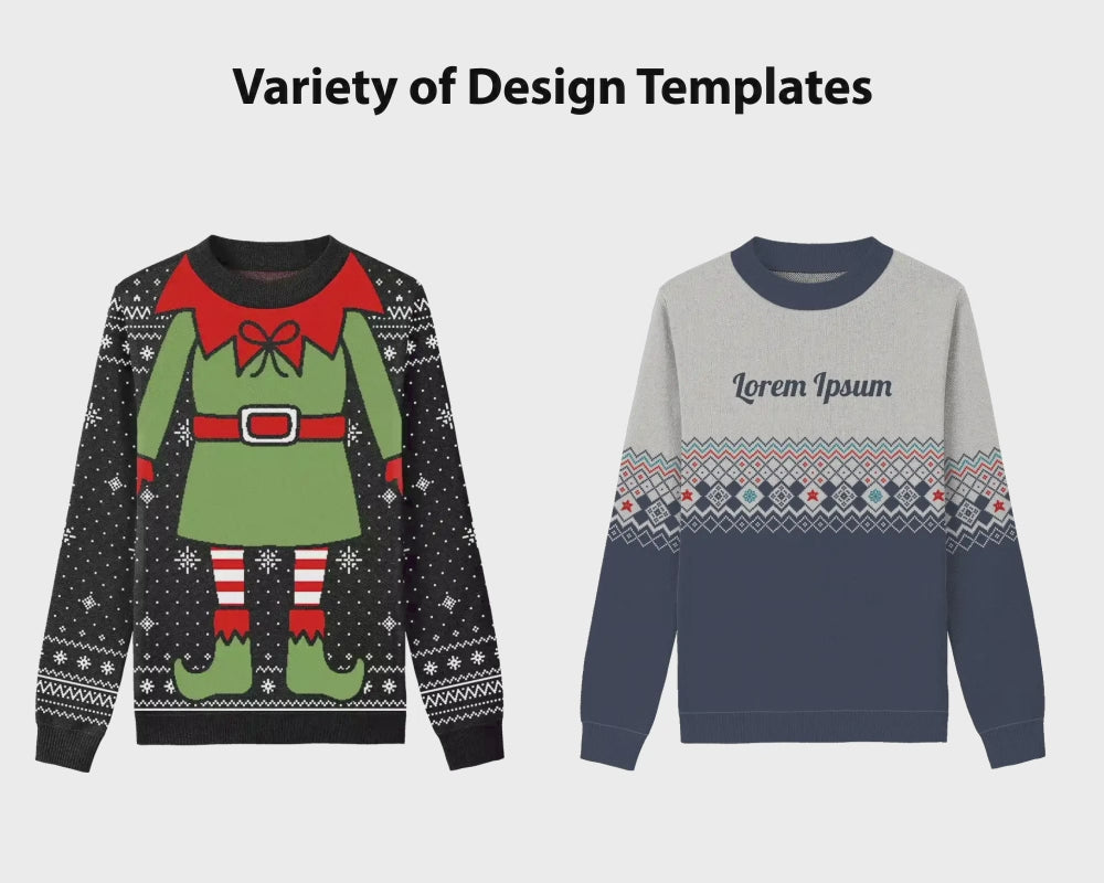 Design your on sale own christmas sweater