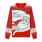 Santa Says Custom Knit Pullover Sweater