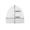 Beanie Christmas No. 2 Size Chart Measurement Guide