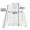 Cardigan Size Chart Measurement Guide