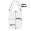 Tote Bag Houndstooth No. 1 Size Chart Measurement Guide