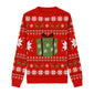What I Want for Christmas Custom Knit Pullover Sweater