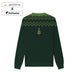 {Back of Season's Quacks Sweater from Knitwise}