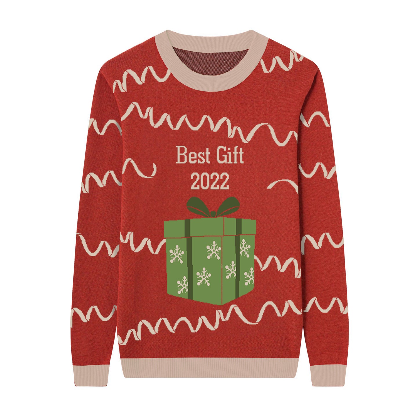 What I Want for Christmas Custom Knit Pullover Sweater