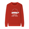 Preferred Pronouns Custom Knit Pullover Sweater 