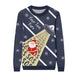 Safe Christmas Custom Knit Pullover Sweater