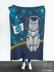 Out of Space Nala Cat - Knitted Blankets