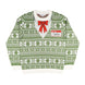Santa’s Best Employee Custom Knit Pullover Sweater