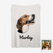 Custom Pet Portrait Knitted Blankets