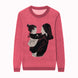{Front} of {Chili Custom Two Person Portrait Sweater} from {Knitwise}