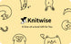 {Front} of {Yellow E-Gift Card} from {Knitwise}