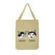 Custom Pet Portrait Knitted Tote Bag