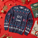 Mistletoe Jacquard Custom Knit Pullover Sweater