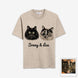 Portrait Only Pet Custom Short Sleeve Crewneck Sweater