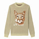 {Front} of {Chic Messi Sweater in Mellow} from {Knitwise}
