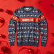 Reindeer Jacquard Custom Knit Pullover Sweater